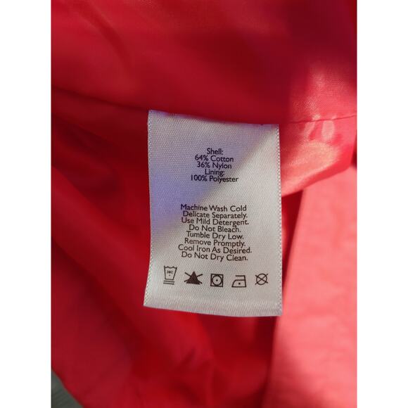 Womens Eddie Bauer Spring Raincoat Size Medium - Picture 4 of 4